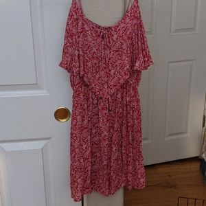 American Eagle red summer dress